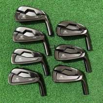 Miura tc 201 골프 아이언 세트 블랙 헤드, S200 Shaft