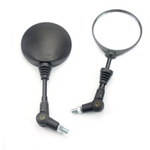 피트인 오토바이 접이식 백미러 10mm 범용 폴딩 사이드미러 자전거 킥보드, 10mm접이식백미러(낱개)