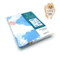 화장실 물튐방지 샤워커튼 욕조가림막 부스 커텐 방수, 레터스