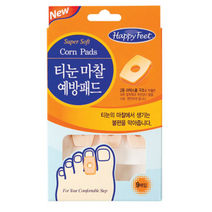 발바닥 티눈밴드 제거밴드 사마귀 티눈패치, 보호쿠션패드, 원형6P