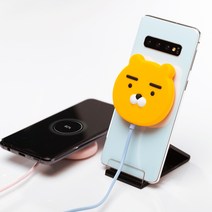 카카오프렌즈 흡착식 무선충전패드 충전기, 어피치, 1개
