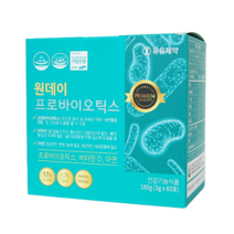 원데이 프로바이오틱스 3g x 60포유유제약, 3개
