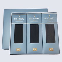 BYC양말 선물세트 남자12호3매