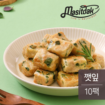 [맛있닭] 닭가슴살 볼 깻잎맛 100gx10팩(1kg), 닭가슴살/10팩, 100g