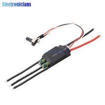 해외 DC 7 24V 200W blDC 3 상 브러시리스 모터 드라이버 Hallless DC 모터 드라이브 보드 속도 컨트롤러, One Color, One Size