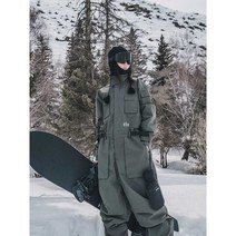 스키장 슈트 남성 여성 스노우 올인원 아웃도어 방한