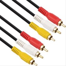 MDF8317 RCA 3선 케이블 3m 네트워크용품/네트워크기타/컴포넌트/컴포넌트컨버터