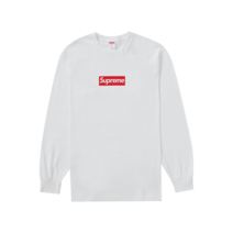 슈프림 박스 로고 L S 티 화이트 696128
