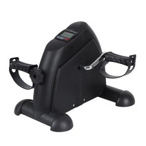 미니사이클 소형 스텝퍼 실내 다리운동, 손잡이가 없는 검정색  스테퍼