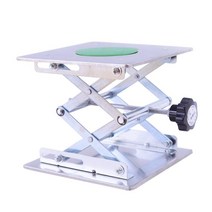 랩잭 서포트 잭 LABJACK 높이조절지그 현미경 스테이지 라보 수동 정밀 상하이동장치, 250x250