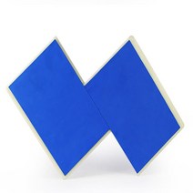 조립식 격파 용품 태권도 브레이크 보드 고강도 플라스틱 가능한 전문 보드 가라테 무술, 파란색