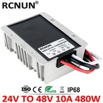 DC 컨버터 모듈 차량용 변환 통신 가변 전압 24 V 에서 48 3 5 10 20 42a 부스트 DC 컨버터 스텝 업 볼, 03 24V to 48V 10A
