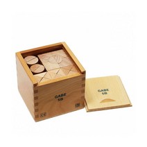 요기팜 5B가베 놀이 2.5cm / 원목 교구 교육 엄마표 홈스쿨링