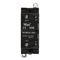 SSR 방열판 일체형 DC10A 무접점릴레이 전자릴레이, 1개