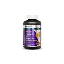 내츄럴플러스 프로폴리스1000 프로폴리스추출분말 클루콘산 아연 대두유 1000mg x 180캡슐, 2+1