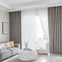 지나송 암막커튼(340x230)+코디커튼(봉+설치부속)