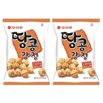 하이올레익 땅콩 함유 오리온 땅콩강정 167g 2개
