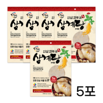 다예 인삼 삼계탕 부재료 5포 5마리용 100%국산원료, 5개