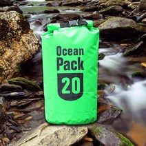 가방 캠핑 표류 하이킹 수영 래프팅용 방수 대용량 버클 스포츠 배낭 20L 누출 방지, 06 파란_01 20l