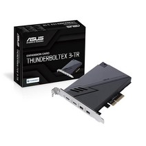 ASUS ThunderboltEX 3-TR 확장 카드 Z490(인텔 10세대 CPU) 마더보드용 (PCIe 3.0 x4 인터페이스 썬더볼트 3 USB 타입 C 포트 2개 10