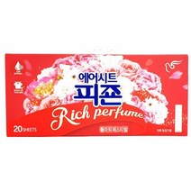 의류청정기용 에어시트 20매 섬유향수 향기부스터 ndh0129*9629101pX, 20시트플라워페스티벌, 본상품선택