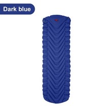 캠핑 침낭 매트 Pacoone 풍선 리스 리스 슬리핑 에어 리스 초경량 야외 슬리핑 패드 접이식 침대 하이킹, 파란색