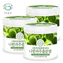 푸른들판 나한과 추출 분말 170gx3통 나한가 분말 가루 파우더, 단품