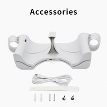 oculus quest 2 고속 충전 스테이션 독 홀더 usb type-c 마그네틱 충전기 스탠드 oculus quest 2 vr 헤드셋 컨트롤러, vr 헤드셋 충전기