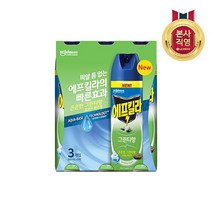 에프킬라 에어로졸 모기약(살충제) 그린티향 500ml 3개