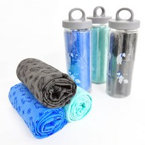 1+1 WM 습식 스포츠타월 물놀이 수영수건, 1+1 그린