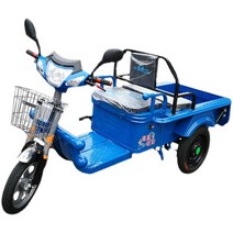 궤도운반차 농사용 운반차 전동 수레 리어카 트레일러, 배터리와 충전기가 없는 베어 자전거) 48V