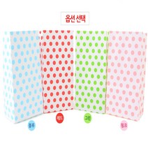 노점옷봉투 매대포장지 대량봉투 생일선물 종이봉투대량, 색상, 그린