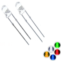 고휘도 LED 10MM 10파이 노랑 10개
