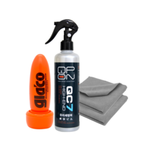 블루믹스 인핸스 뷰 글라스 클리너 300ml 유리 세정제 차량 크리너 글래스 얼룩 제거 제거제 + 트리거 타월, A-2 유리세정제 300 세트