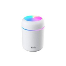300ml 자동차 공기 가습기 공기 디퓨저 청정기 쿨 usb 쿨 미스트 스프레이어 아이 어린이 여행 자동차 다채로운 야간 조명, 010