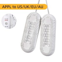 부츠 건조기 신발 건조기 탈취 살균기 [US/EU/UK/AU 플러그] 신발 건조기 히터 220V 탈취기 제습 장치 풋, 02 백색_03 EU