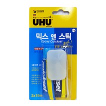 UHU 우후 믹스앤스틱 접착제 15mlx2 투명(2201)