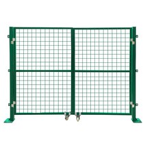 공장 철문 단일 양문 철조망 대문 휀스 출입문, 양문  1.2m x  3.0m, 1개