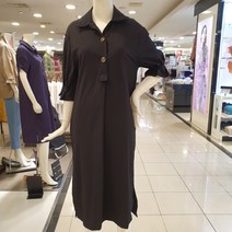 모스코나 MOOW228Z79 앞단추장식스텐카라원피스