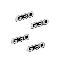 자동차 스타일링 오디오 BMW E87 E90 E46 E60 E70 G30 X X3 X5 X6 X7 스피커 배지 스티커 엠블럼, 09 for G30 4pcs
