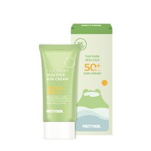 프리티스킨 더 퓨어 제주 시카 선크림 50ml, 1개