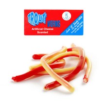 [럭E스트라이크USA] 트라웃(Trout) 웜 3인치 송어 치즈향, 트라웃3인치(5개입)
