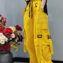 스트릿 힙합 바지 공연 댄스복 남자 조거 팬츠 방송