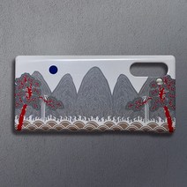 우리일쌍 유광 백색 일월오봉도 휴대폰 케이스 노트10 노트10+ 노트10 5G 노트10+ 5G (3691986), 아이폰11pro