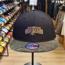 NBA SH04 카모배색 메탈포인트 스냅백 N215AP632P