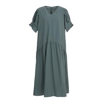 베스띠벨리 후드 백 프린트 롱 원피스 BCOAC2503