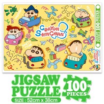 유아동 짱구 카트레이싱 100pcs 직소퍼즐, 단품, 단품