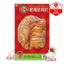 롯데 의성마늘 훈제오리슬라이스 400g, 2개