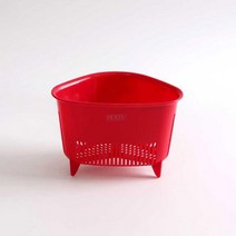 나카야 음식물채반 (레드) 음식물쓰레기통 코너바스켓