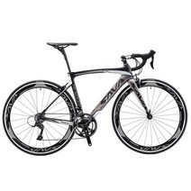 SAVA 도로 자전거 700C 탄소 도로 자전거 속도 탄소 도로 자전거 탄소 자전거 시마노 105 R7000 EU 세금 무료 VELO DE ROUTE, 블랙 그레이, 54cm, 협력사